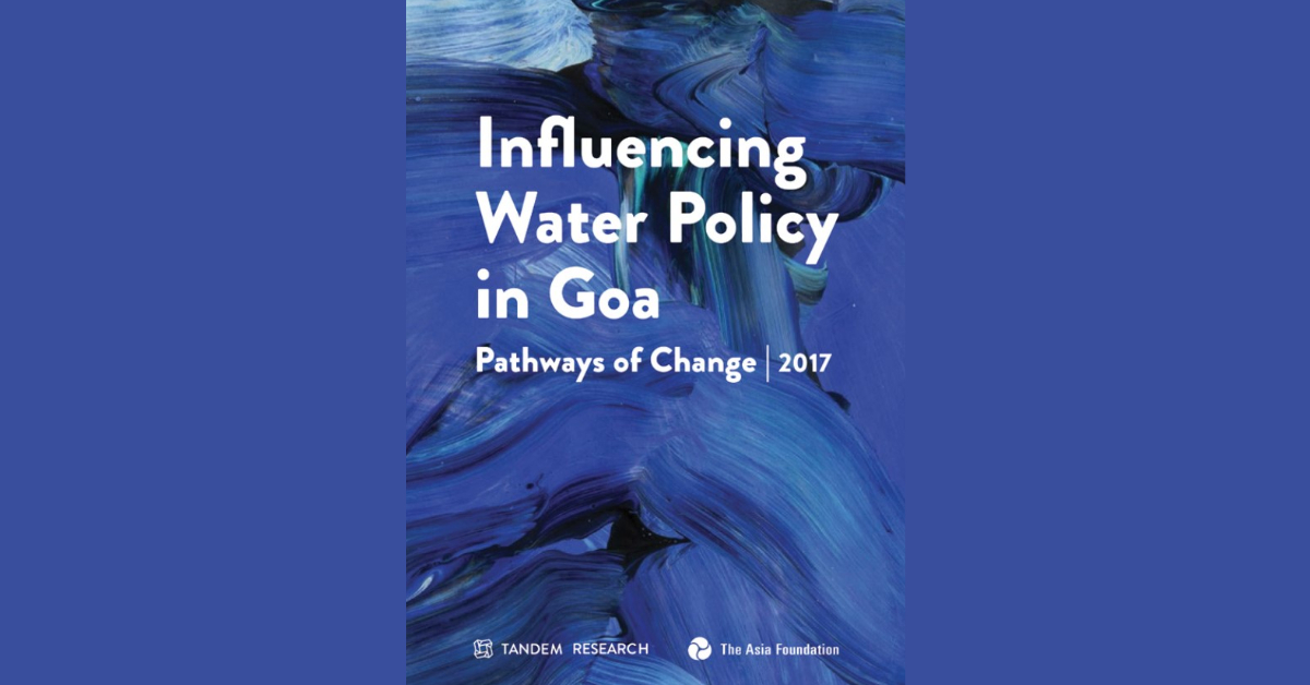 InfluencingWaterPolicy